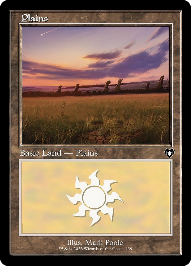 Plains (439) (Retro) [Commander Masters] | Tabernacle Games