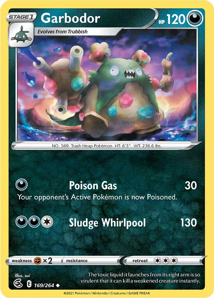 Garbodor (169/264) [Sword & Shield: Fusion Strike] | Tabernacle Games