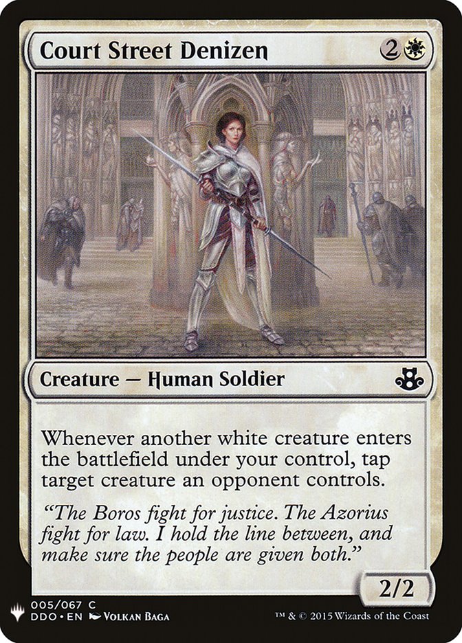Court Street Denizen [Mystery Booster] | Tabernacle Games