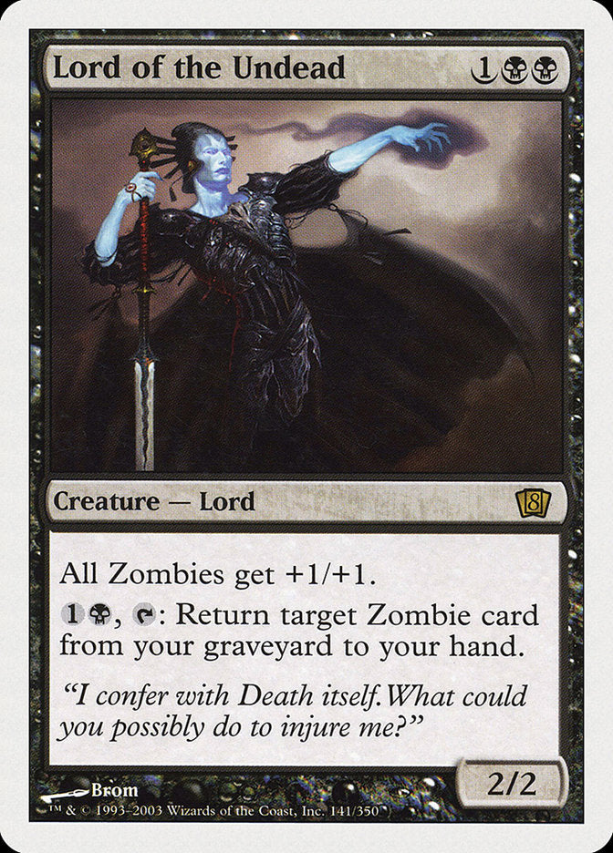 Lord of the Undead (8th Edition) [Oversize Cards] | Tabernacle Games