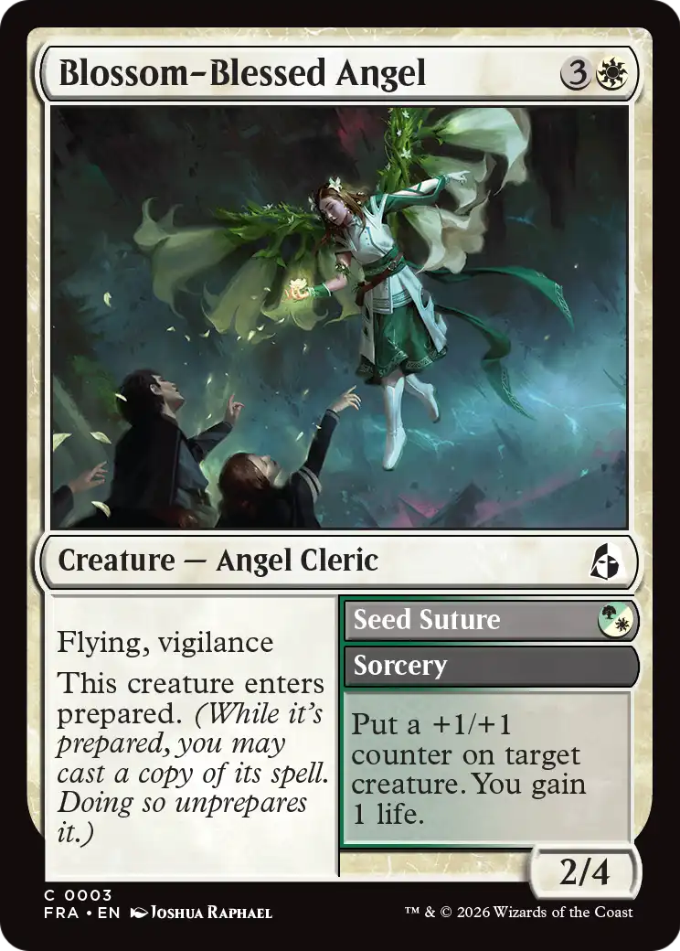 Blossom-Blessed Angel [Reality Fracture] | Tabernacle Games