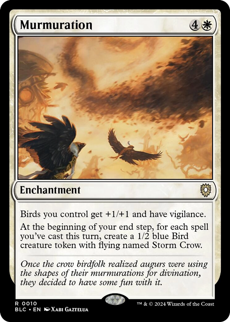 Murmuration [Bloomburrow Commander] | Tabernacle Games