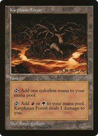 Karplusan Forest (Oversized) [Oversize Cards] | Tabernacle Games