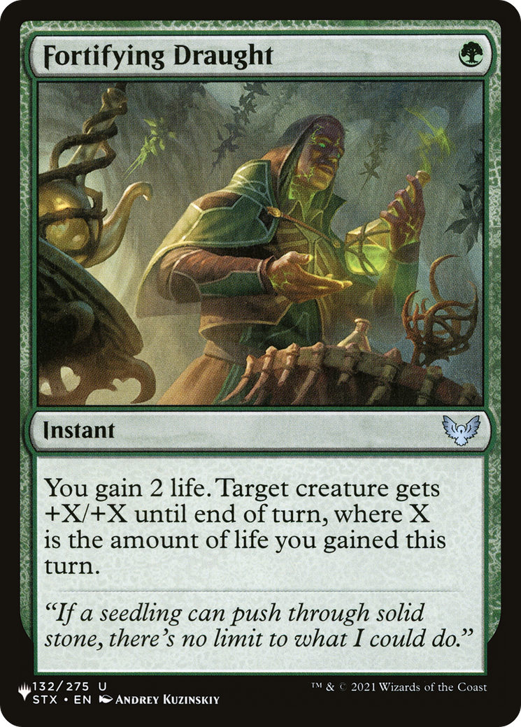 Fortifying Draught [The List] | Tabernacle Games