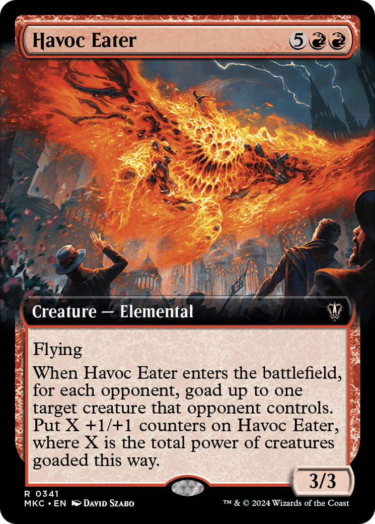 Havoc Eater (Extended Art) [Murders at Karlov Manor Commander] | Tabernacle Games