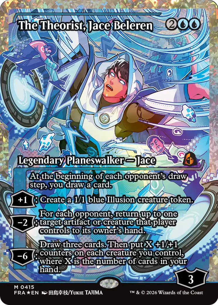 The Theorist, Jace Beleren (Showcase) (Fracture Foil) [Reality Fracture] | Tabernacle Games