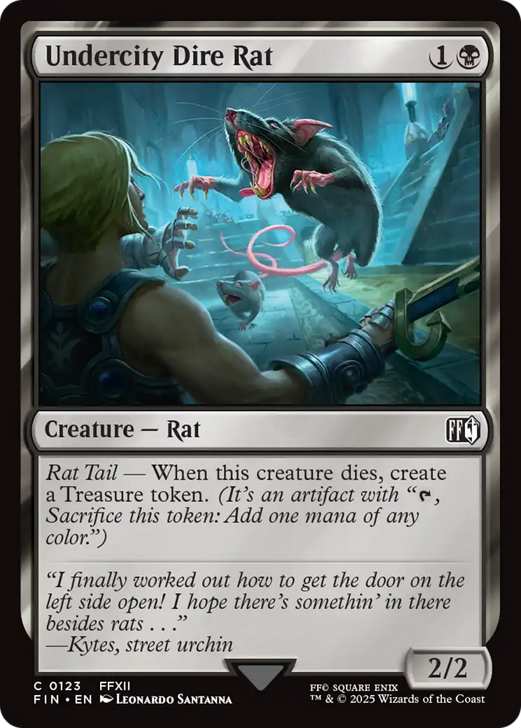 Undercity Dire Rat [FINAL FANTASY] | Tabernacle Games