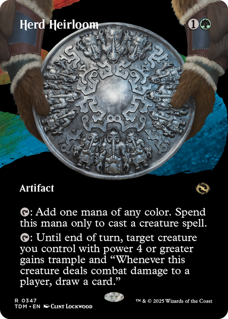 Herd Heirloom (Borderless) [Tarkir: Dragonstorm] | Tabernacle Games