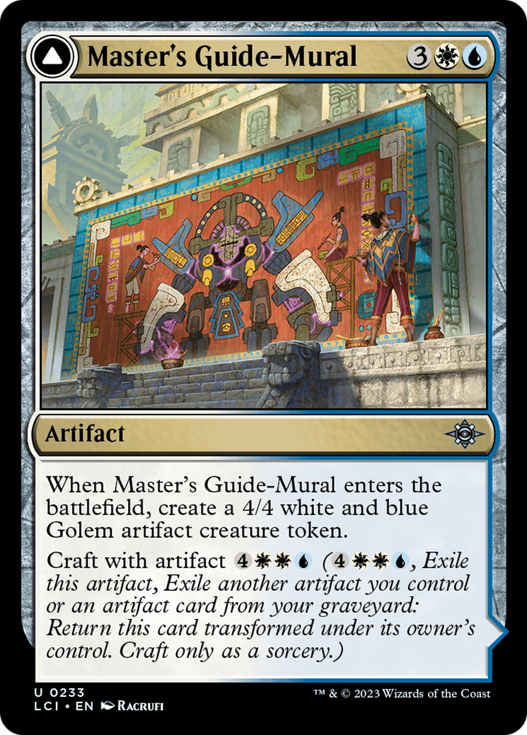 Master's Guide-Mural // Master's Manufactory [The Lost Caverns of Ixalan] | Tabernacle Games