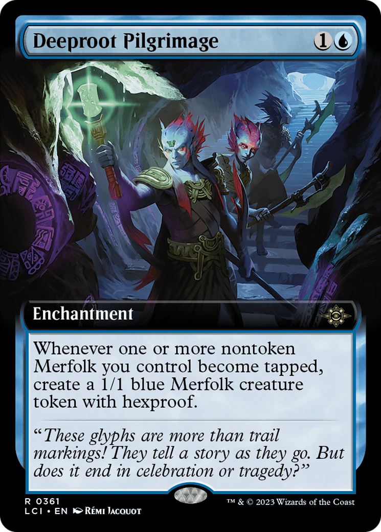 Deeproot Pilgrimage (Extended Art) [The Lost Caverns of Ixalan] | Tabernacle Games