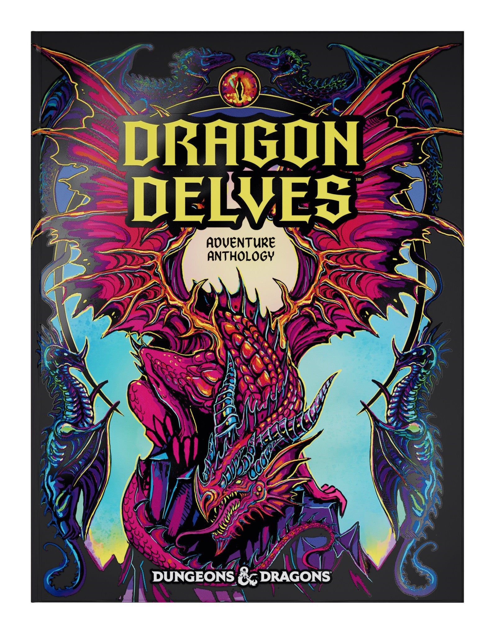 D&D Dungeons & Dragons Dragon Delves an Adventure Anthology Hardcover Alternative Cover | Tabernacle Games