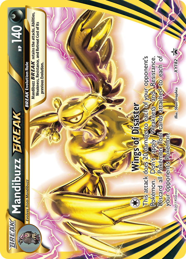 Mandibuzz BREAK (XY182) [XY: Black Star Promos] | Tabernacle Games
