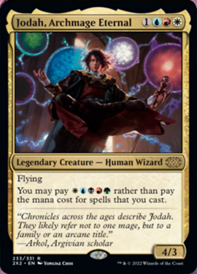 Jodah, Archmage Eternal [Double Masters 2022] | Tabernacle Games