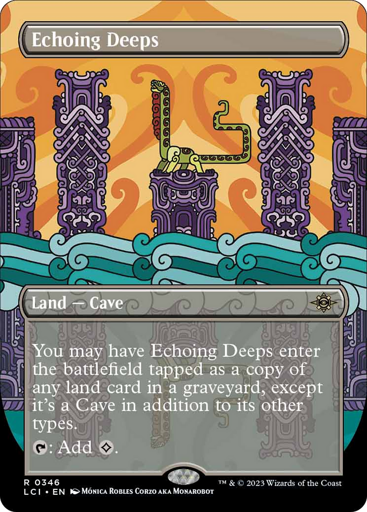 Echoing Deeps (Borderless) [The Lost Caverns of Ixalan] | Tabernacle Games