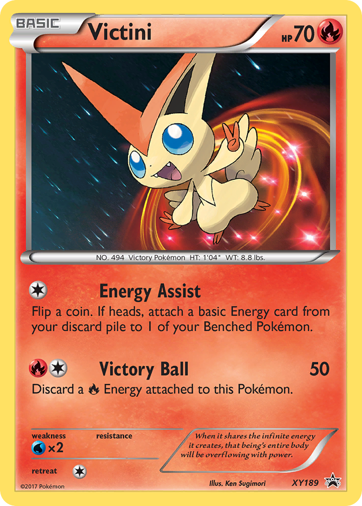 Victini (XY189) [XY: Black Star Promos] | Tabernacle Games