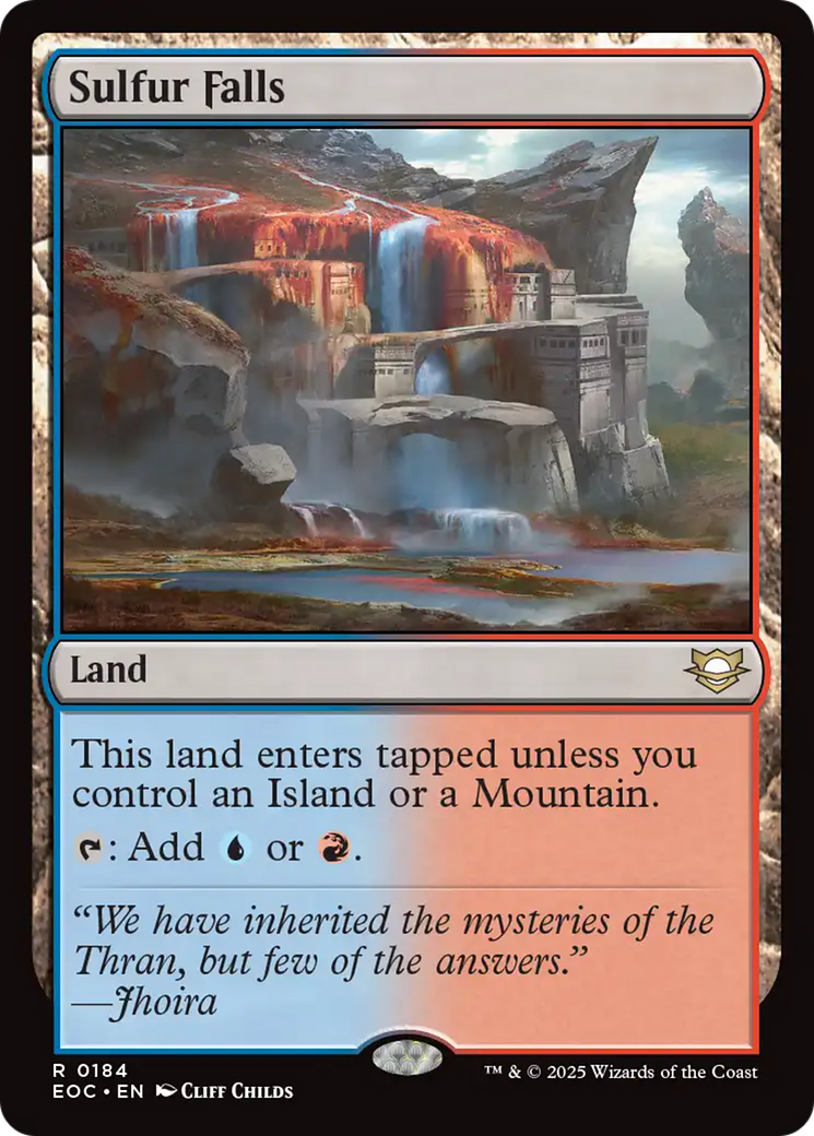 Sulfur Falls [Edge of Eternities Commander] | Tabernacle Games