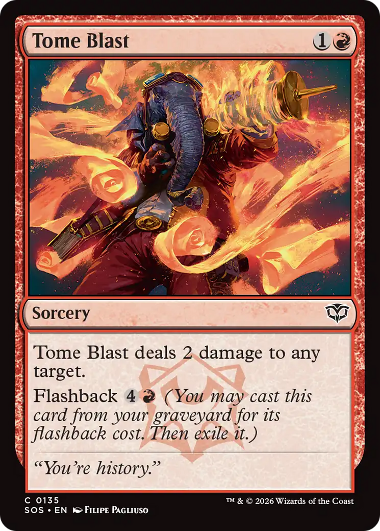 Tome Blast [Secrets of Strixhaven] | Tabernacle Games