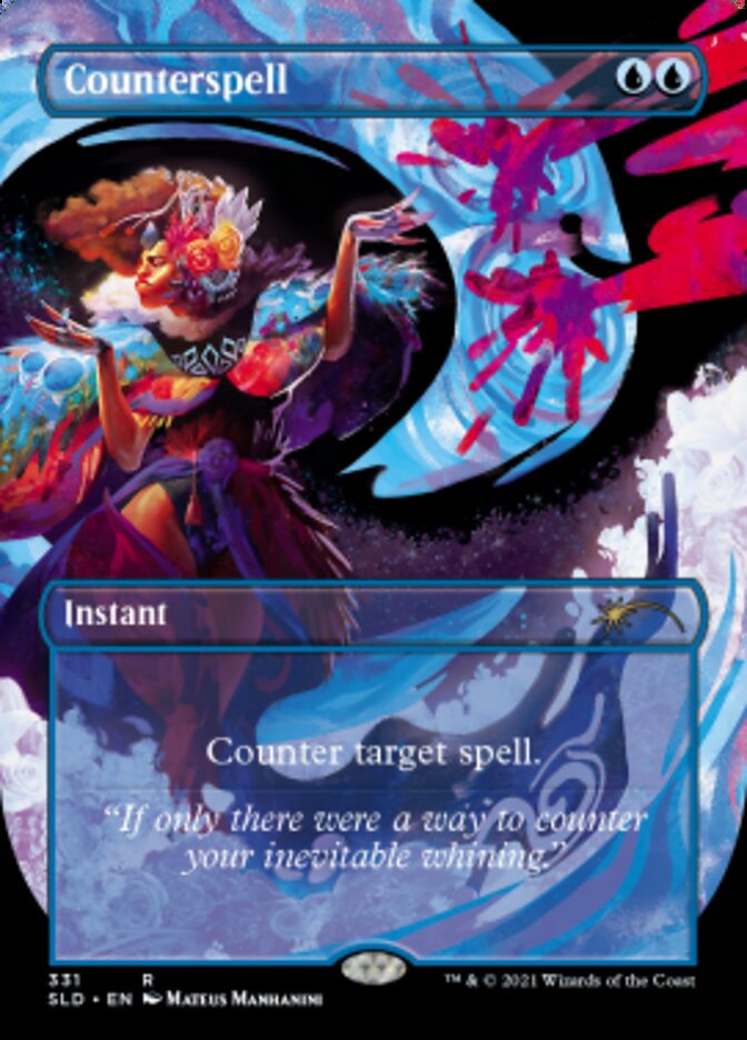 Counterspell (Borderless) [Secret Lair Drop Series] | Tabernacle Games