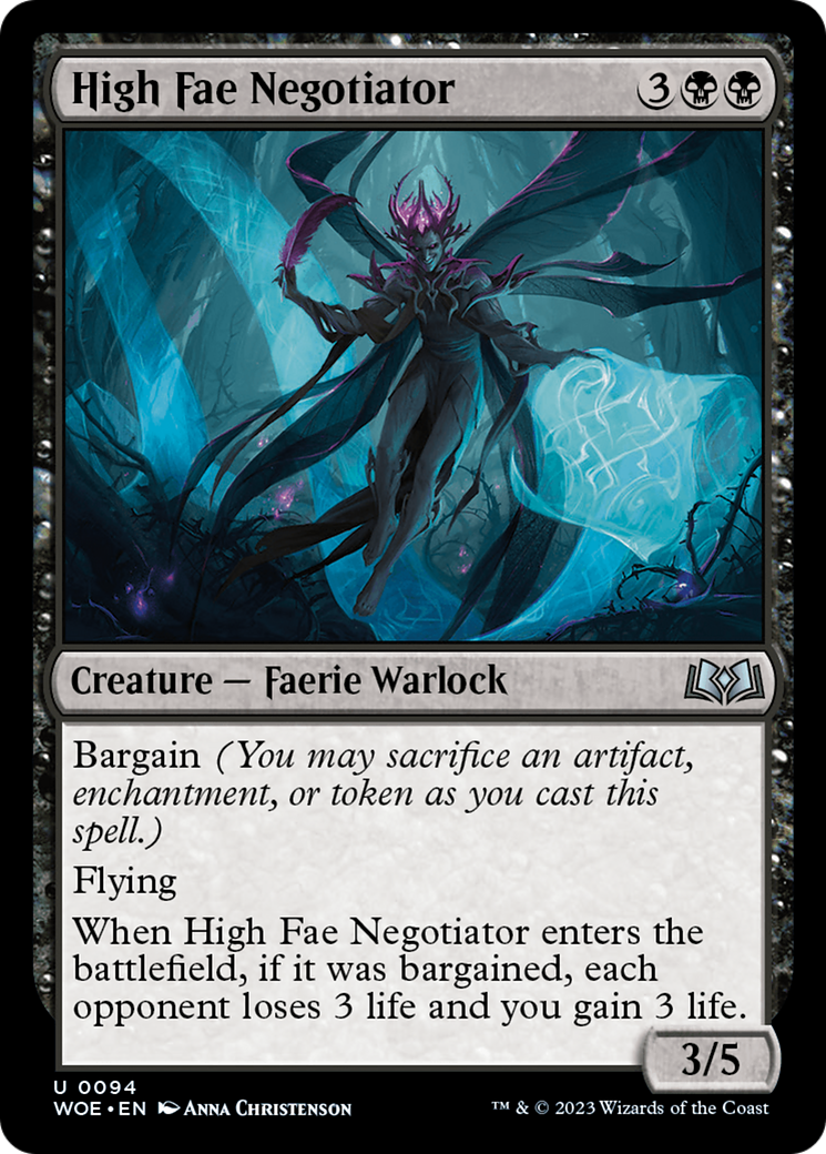 High Fae Negotiator [Wilds of Eldraine] | Tabernacle Games