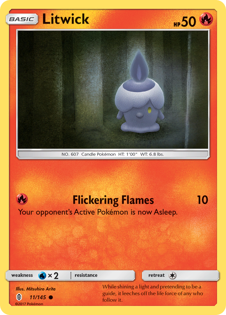 Litwick (11/145) [Sun & Moon: Guardians Rising] | Tabernacle Games