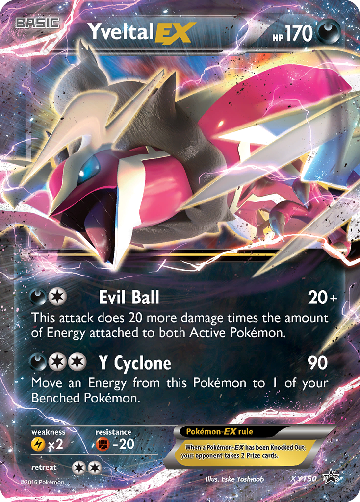 Yveltal EX (XY150) [XY: Black Star Promos] | Tabernacle Games