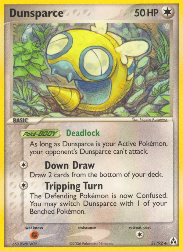 Dunsparce (31/92) [EX: Legend Maker] | Tabernacle Games