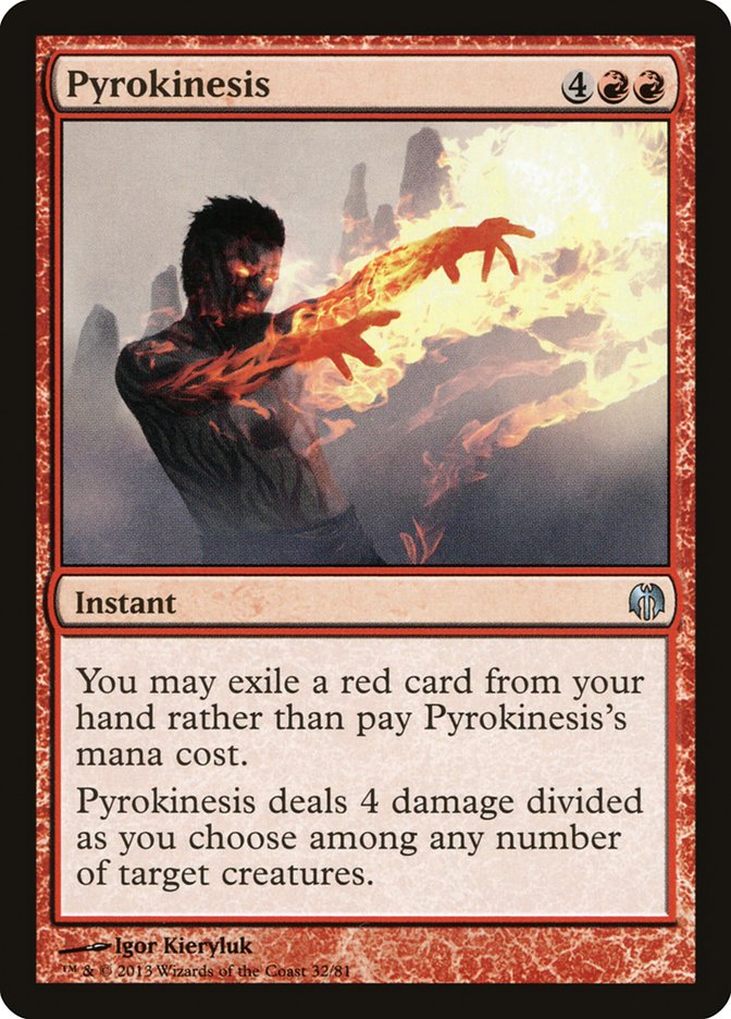 Pyrokinesis [Duel Decks: Heroes vs. Monsters] | Tabernacle Games