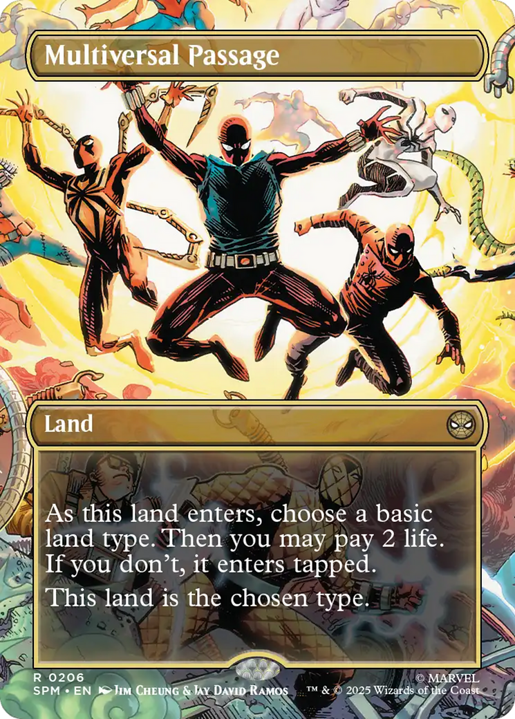 Multiversal Passage (Borderless) [Marvel's Spider-Man] | Tabernacle Games
