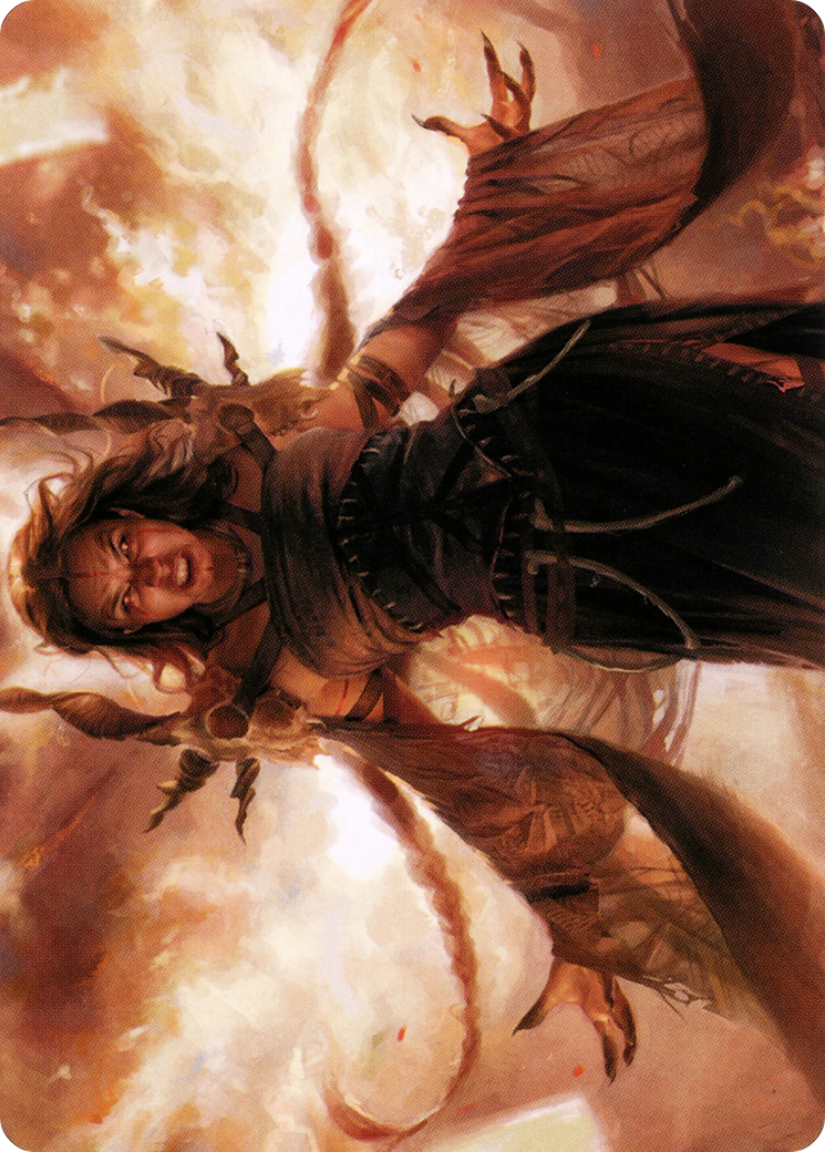 Dragon's Rage Channeler Art Card [Modern Horizons 2 Art Series] | Tabernacle Games