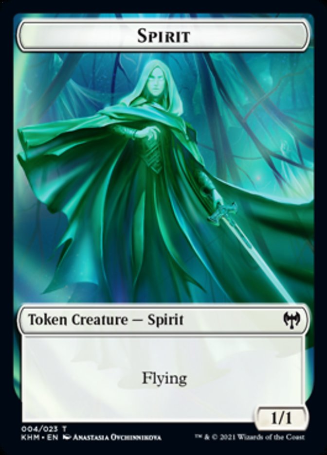 Spirit Token [Kaldheim Tokens] | Tabernacle Games