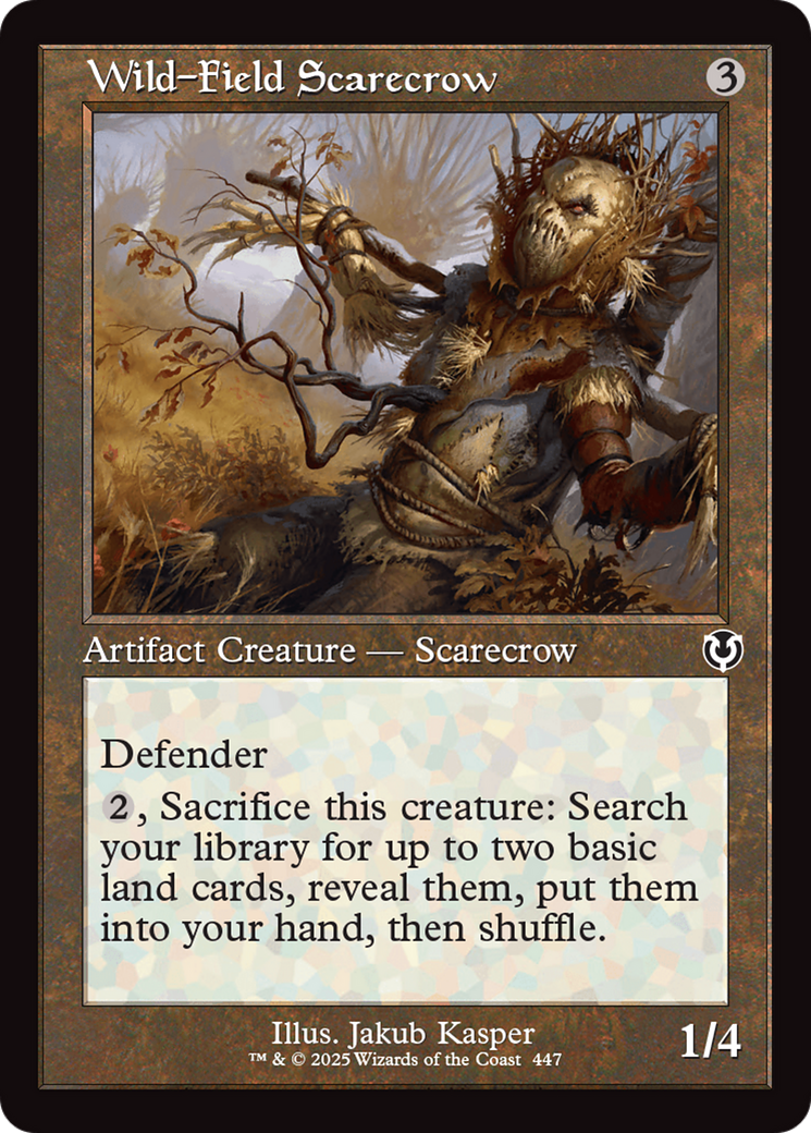 Wild-Field Scarecrow (Retro Frame) [Innistrad Remastered] | Tabernacle Games