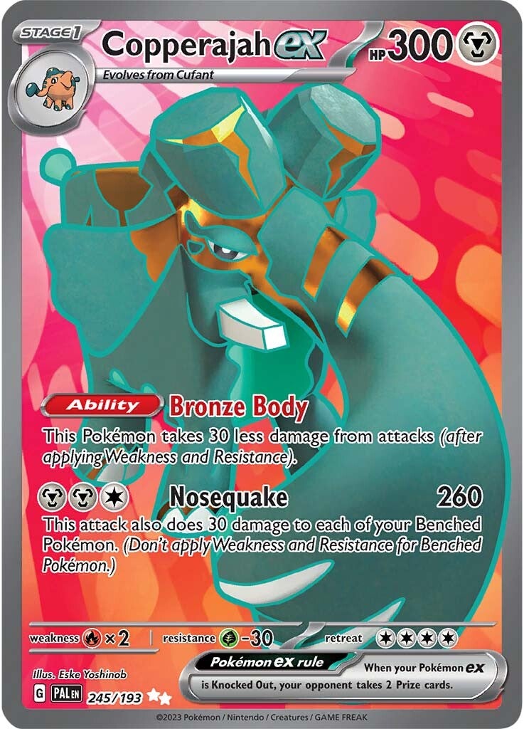 Copperajah ex (245/193) [Scarlet & Violet: Paldea Evolved] | Tabernacle Games