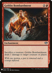 Goblin Bombardment [Mystery Booster] | Tabernacle Games