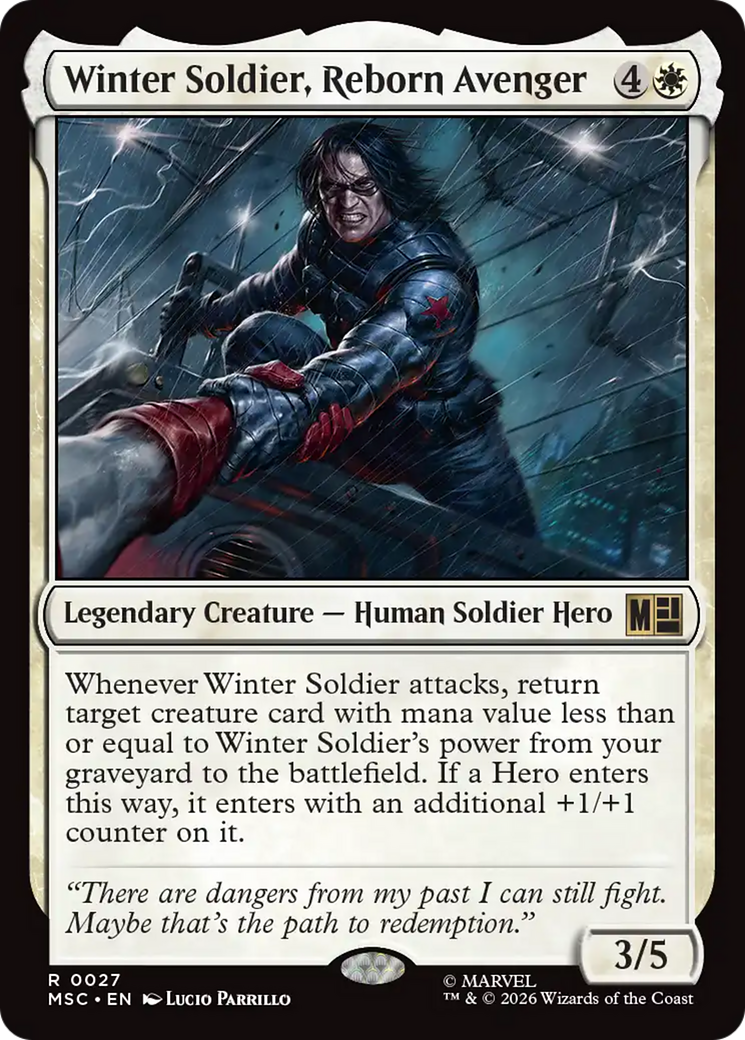 Winter Soldier, Reborn Avenger [Marvel Super Heroes Commander] | Tabernacle Games