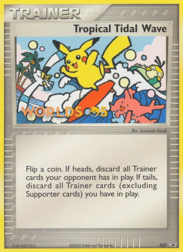 Tropical Tidal Wave (027) [Nintendo: Black Star Promos] | Tabernacle Games