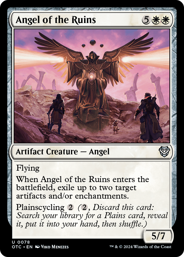 Angel of the Ruins [Outlaws of Thunder Junction Commander] | Tabernacle Games