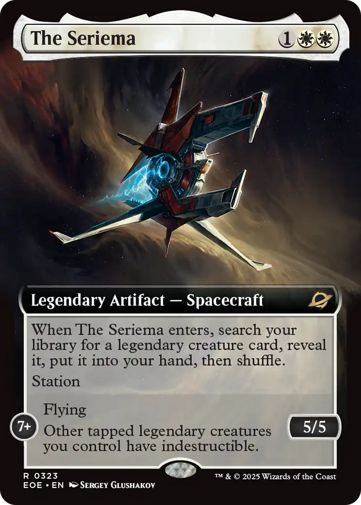 The Seriema (Extended Art) [Edge of Eternities] | Tabernacle Games