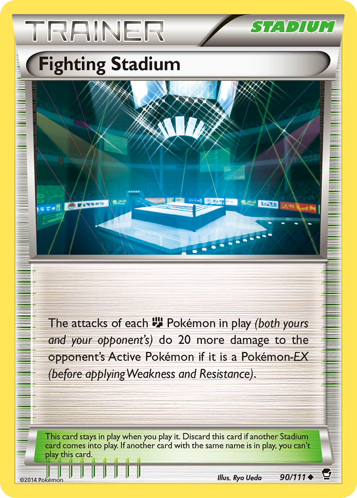 Fighting Stadium (90/111) [XY: Furious Fists] | Tabernacle Games