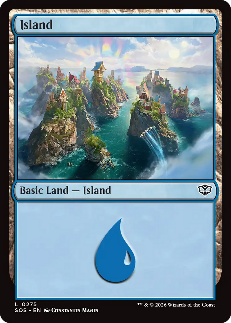 Island (0275) [Secrets of Strixhaven] | Tabernacle Games