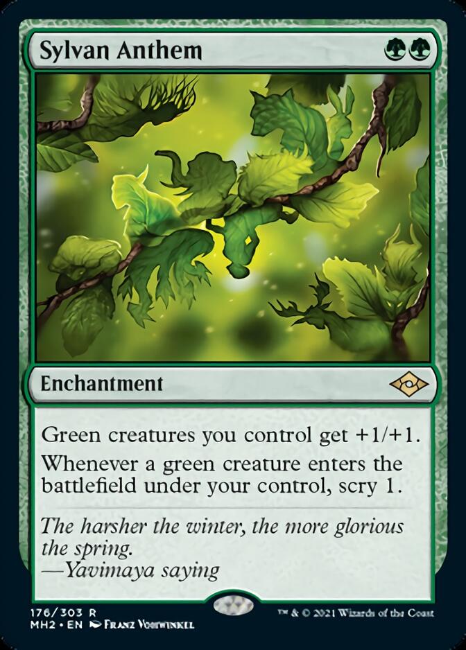 Sylvan Anthem [Modern Horizons 2] | Tabernacle Games