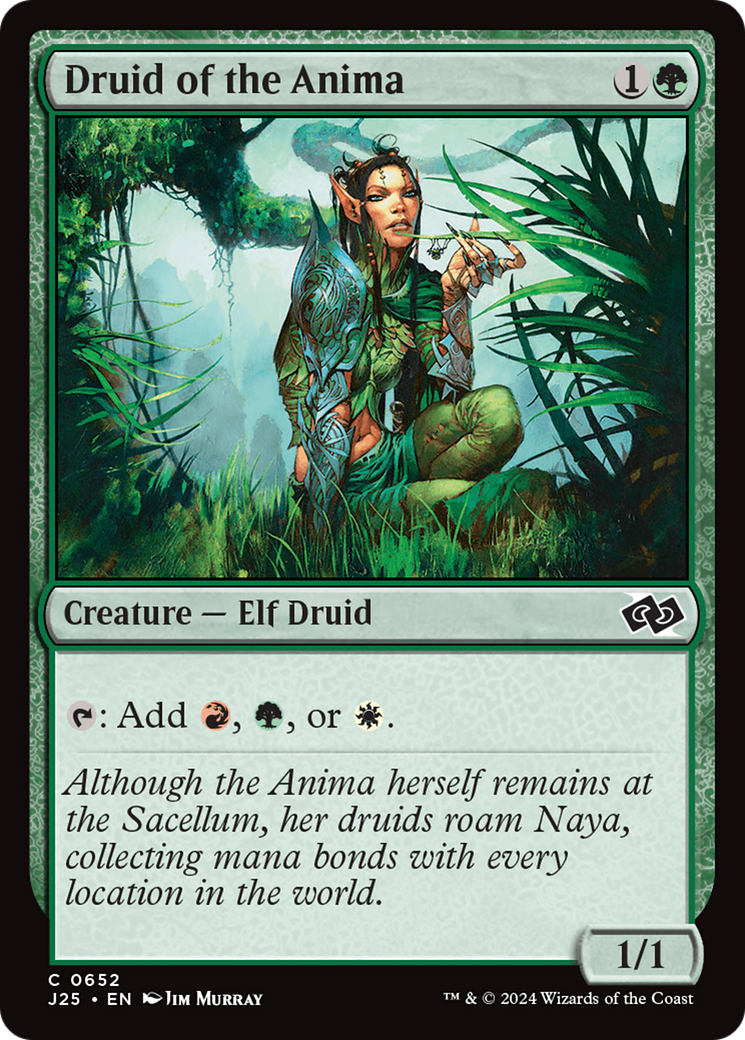Druid of the Anima [Foundations Jumpstart] | Tabernacle Games