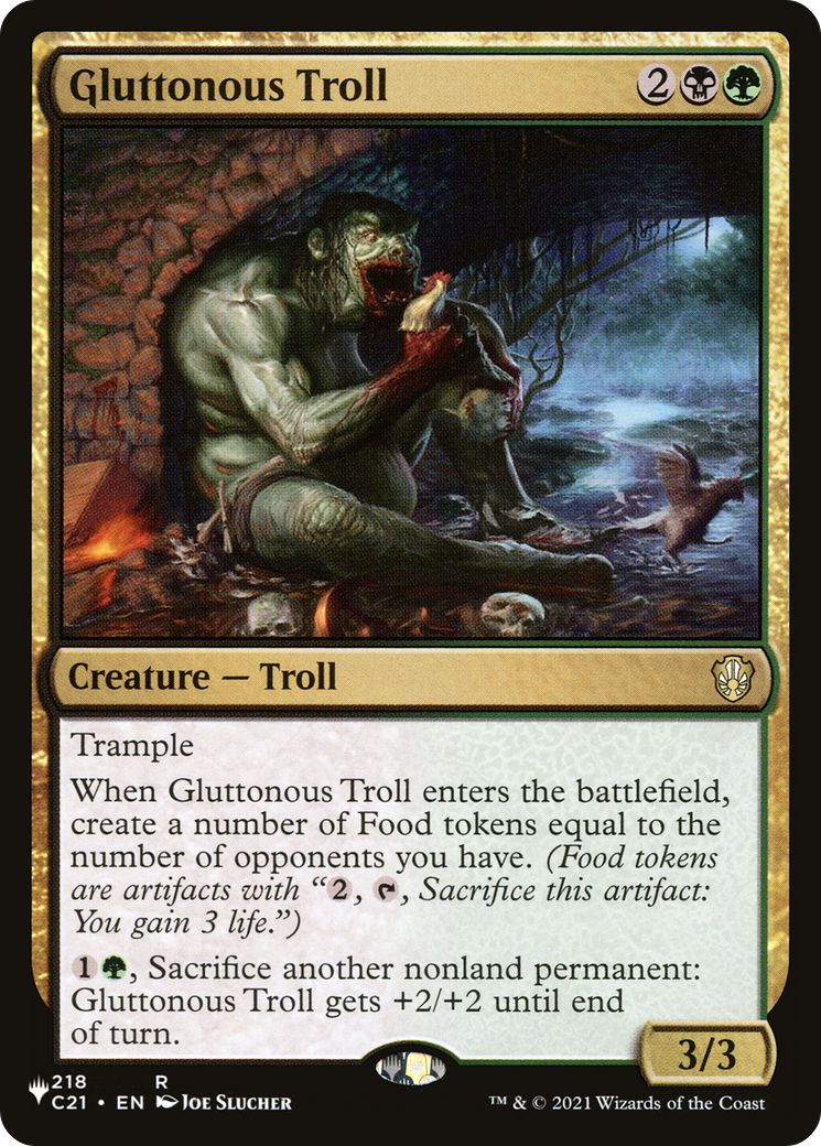 Gluttonous Troll [The List] | Tabernacle Games