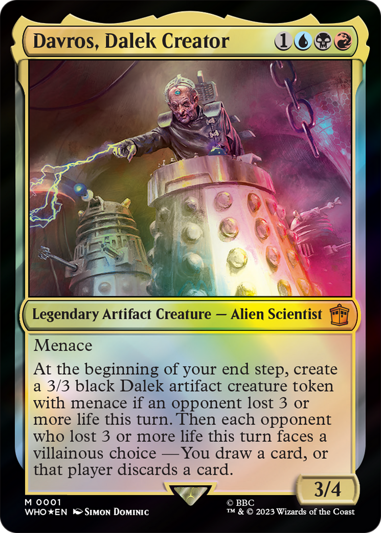 Davros, Dalek Creator [Doctor Who] | Tabernacle Games