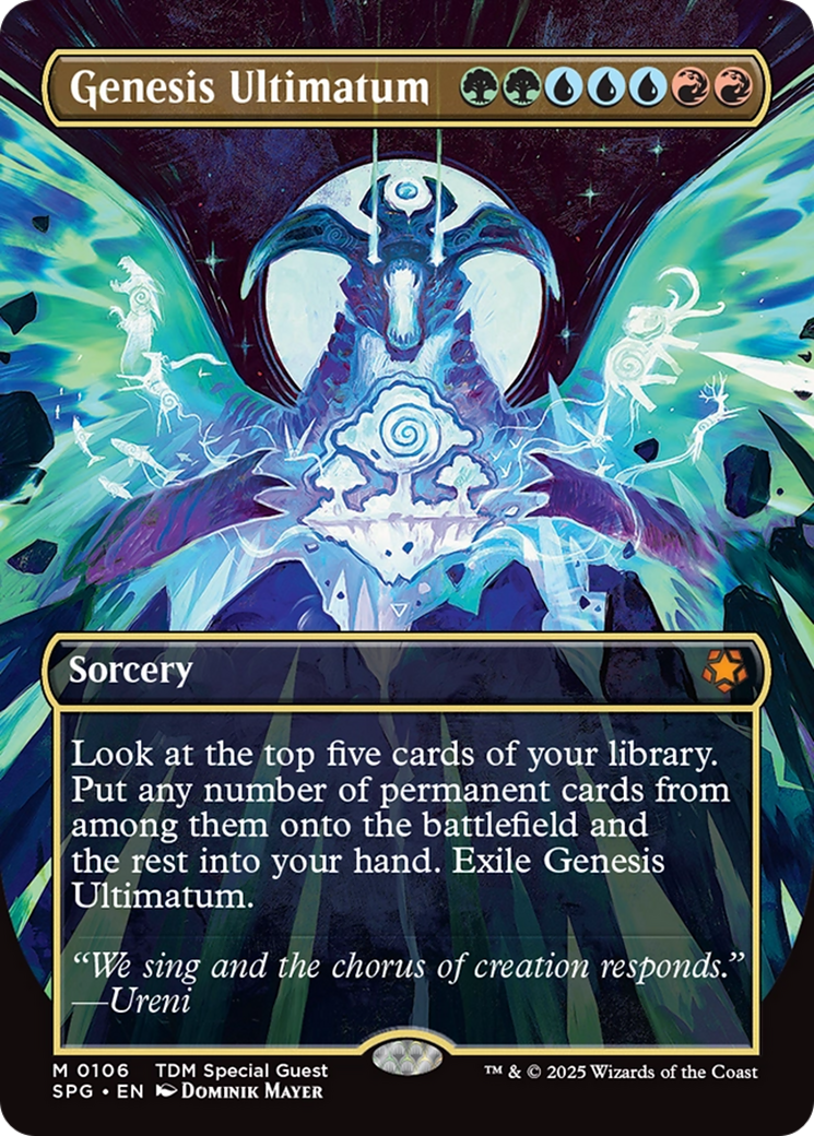 Genesis Ultimatum (Borderless) [Tarkir: Dragonstorm Special Guests] | Tabernacle Games