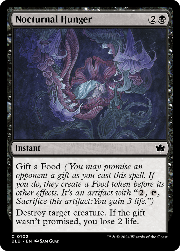 Nocturnal Hunger [Bloomburrow] | Tabernacle Games