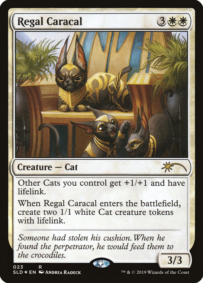 Regal Caracal [Secret Lair Drop Series] | Tabernacle Games