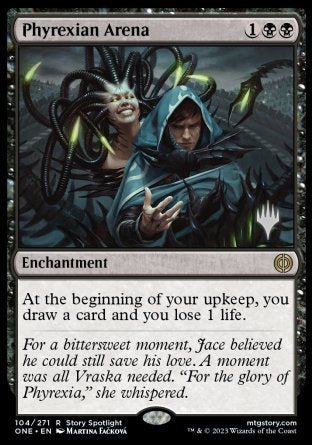 Phyrexian Arena (Promo Pack) [Phyrexia: All Will Be One Promos] | Tabernacle Games