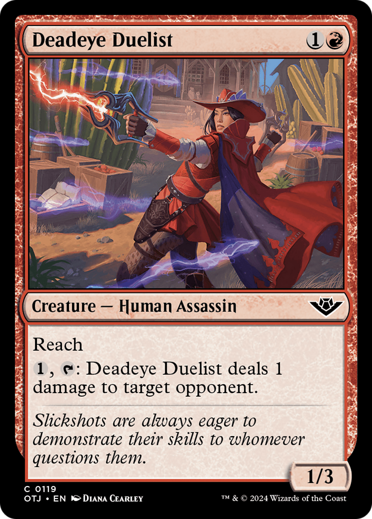 Deadeye Duelist [Outlaws of Thunder Junction] | Tabernacle Games