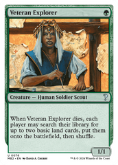 Veteran Explorer (White Border) [Mystery Booster 2] | Tabernacle Games