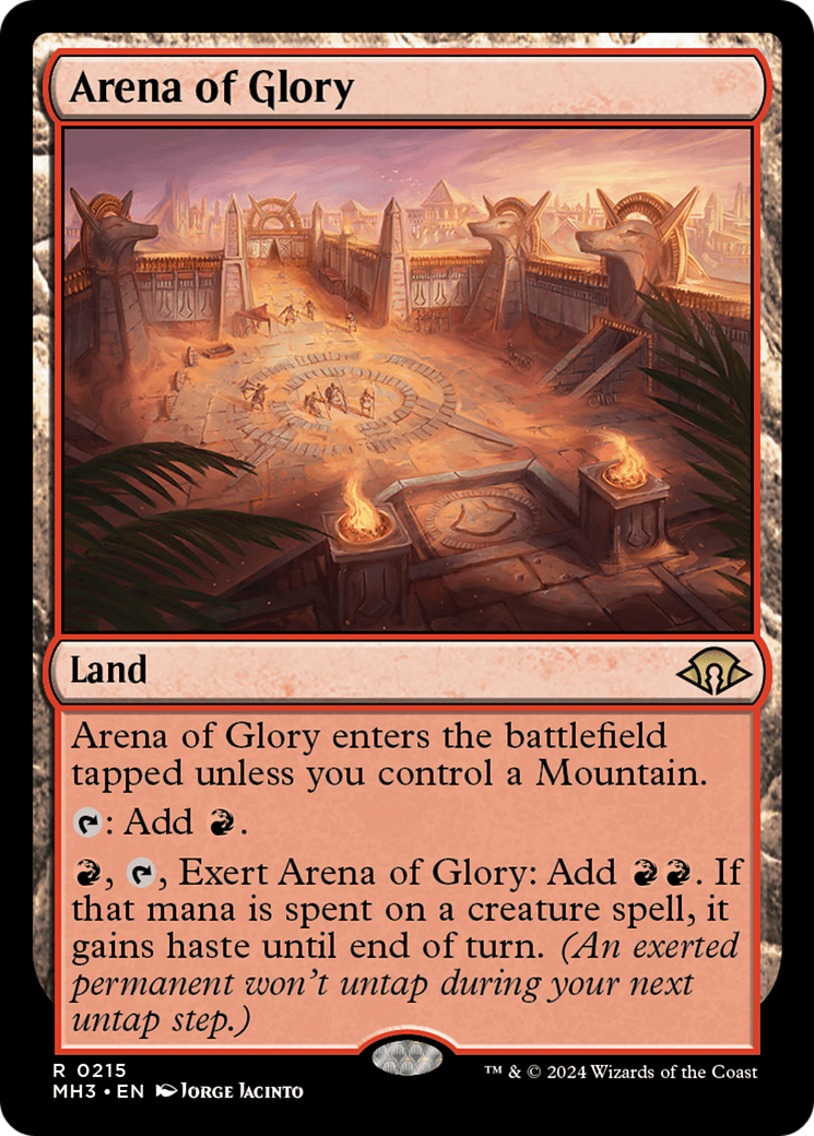 Arena of Glory [Modern Horizons 3] | Tabernacle Games